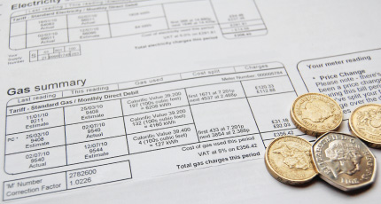 image of utility bills